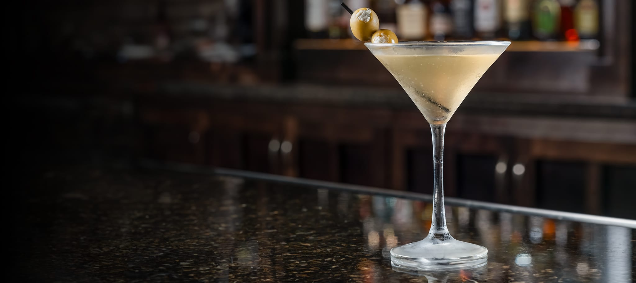 Dirty Goose Martini